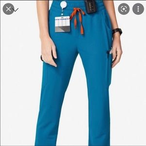 Figs Alps Blue High Yola high wait pants